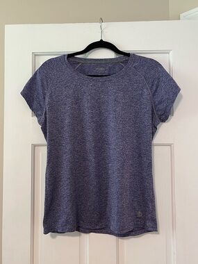 Purple RBX Workout Short Sleeve Tee